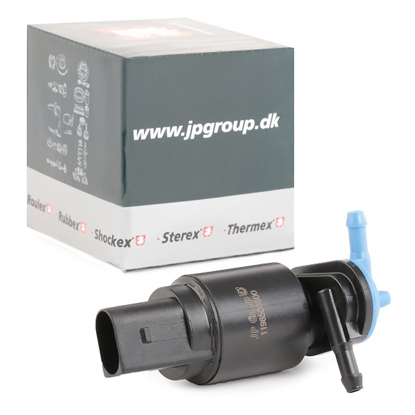 1198500600 JP Group Bomba de motor de fluido para lavador de vidro dianteiro/traseiro